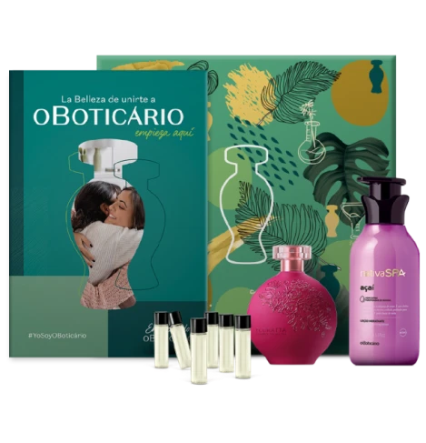 Kit de inicio con los mejores productos de belleza y cuidado personal O Boticário